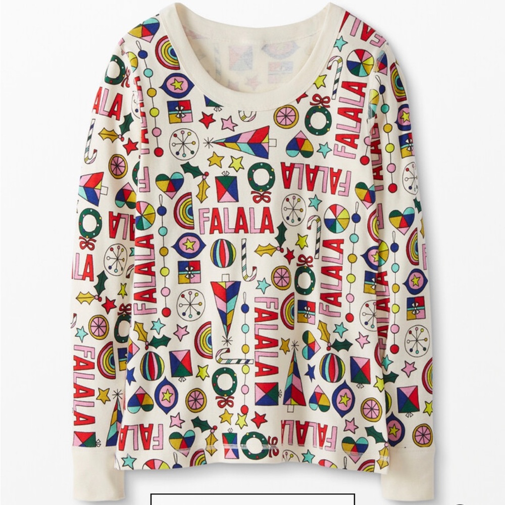 Hanna Andersson Falala long John pajama set